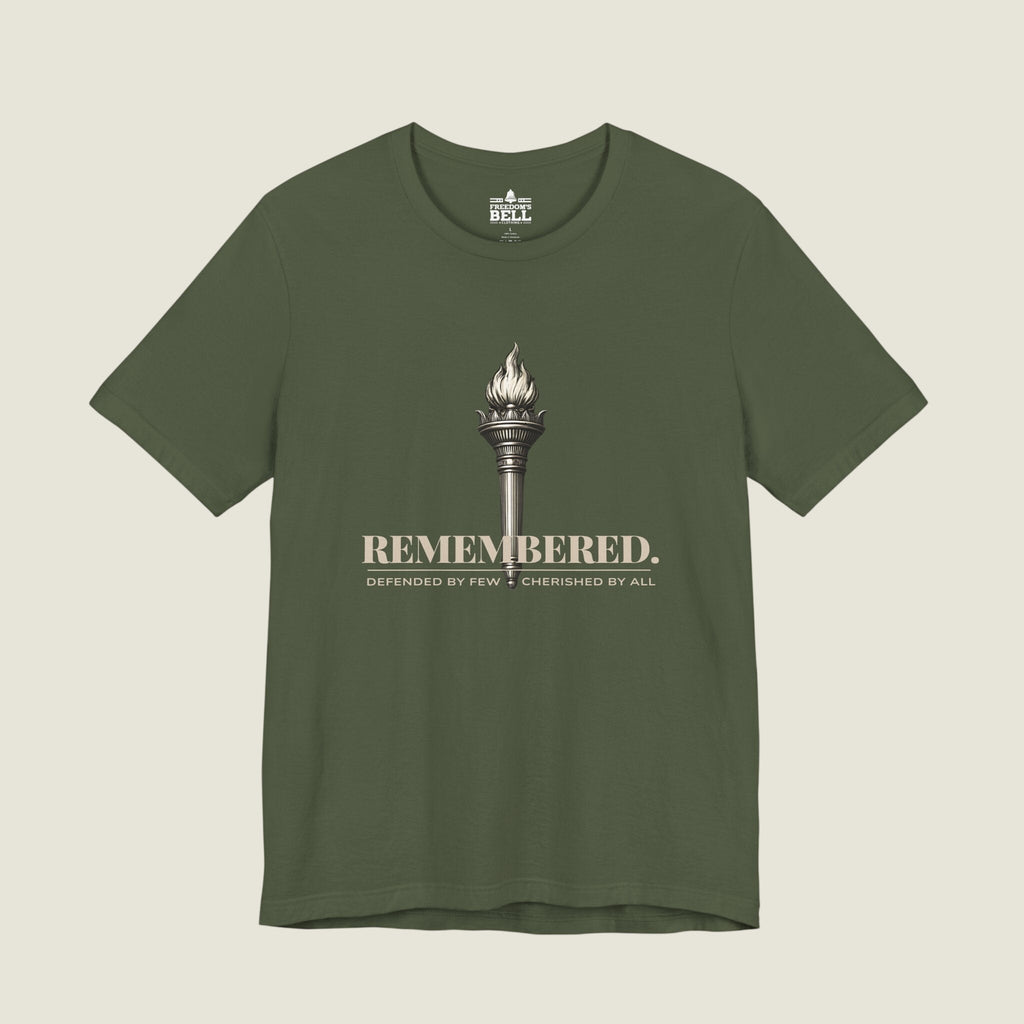 Remembered Freedom T-Shirt – Torch of Liberty