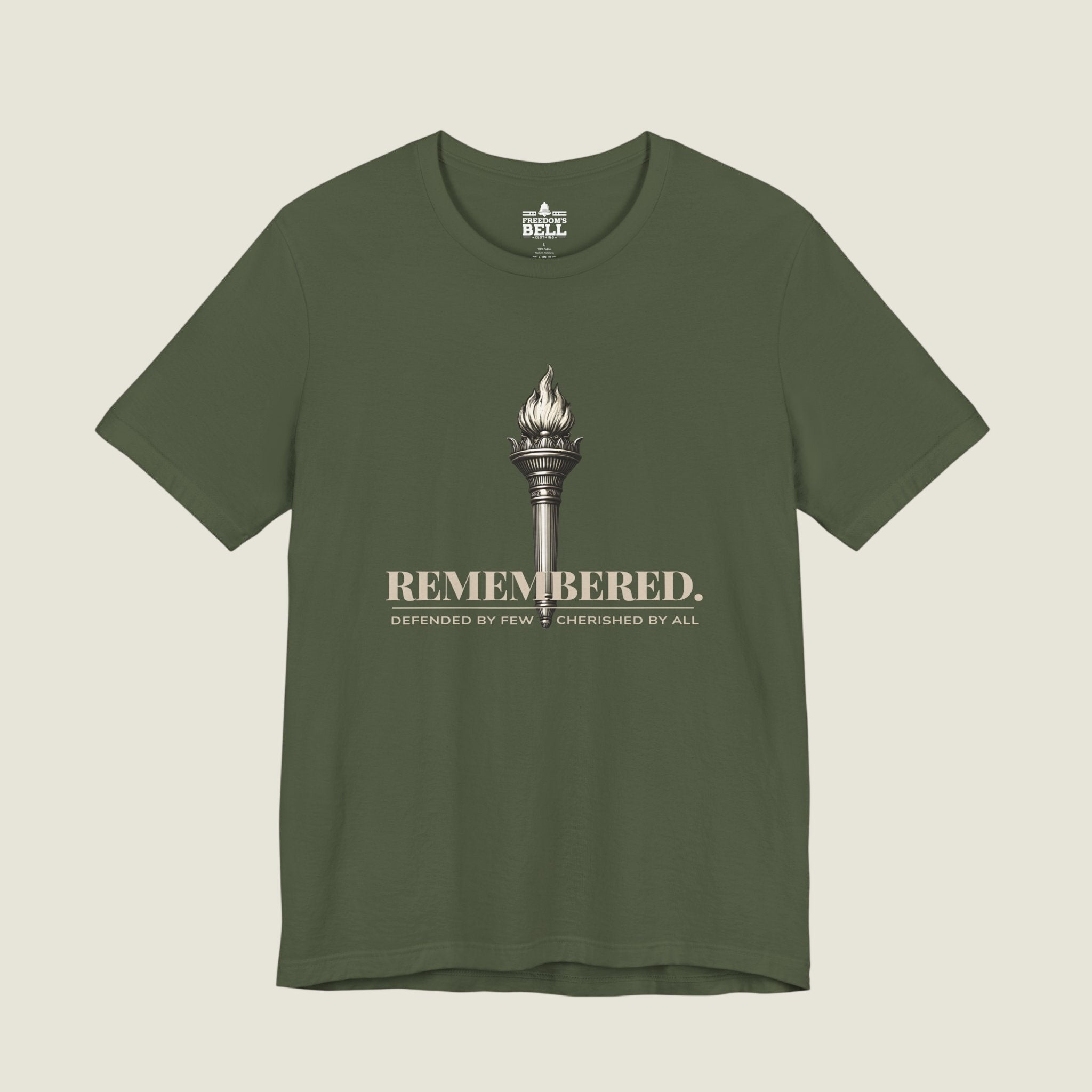 Remembered Freedom T-Shirt – Torch of Liberty