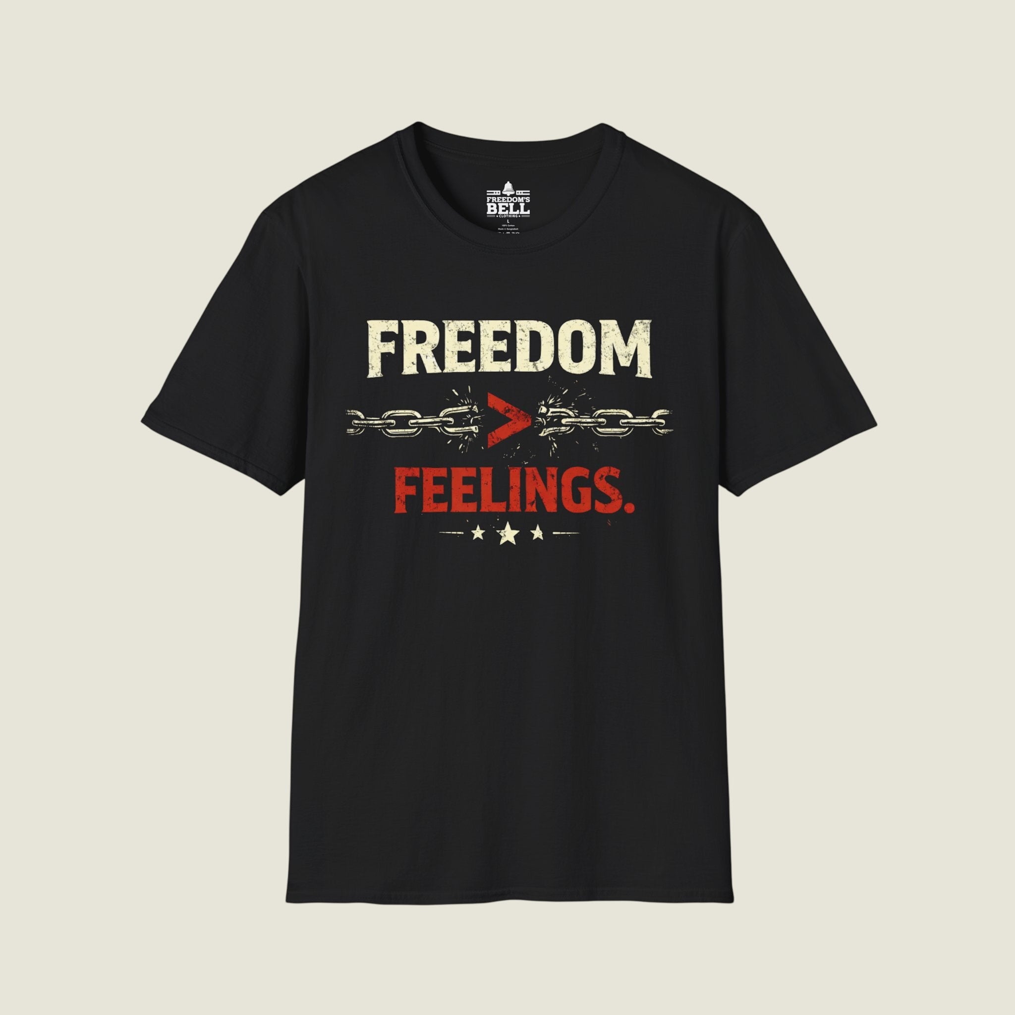 Freedom Over Feelings T-Shirt - Truth Over Emotion org