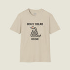 Don't Tread On Me Modern T-Shirt - Geometric Gadsden
