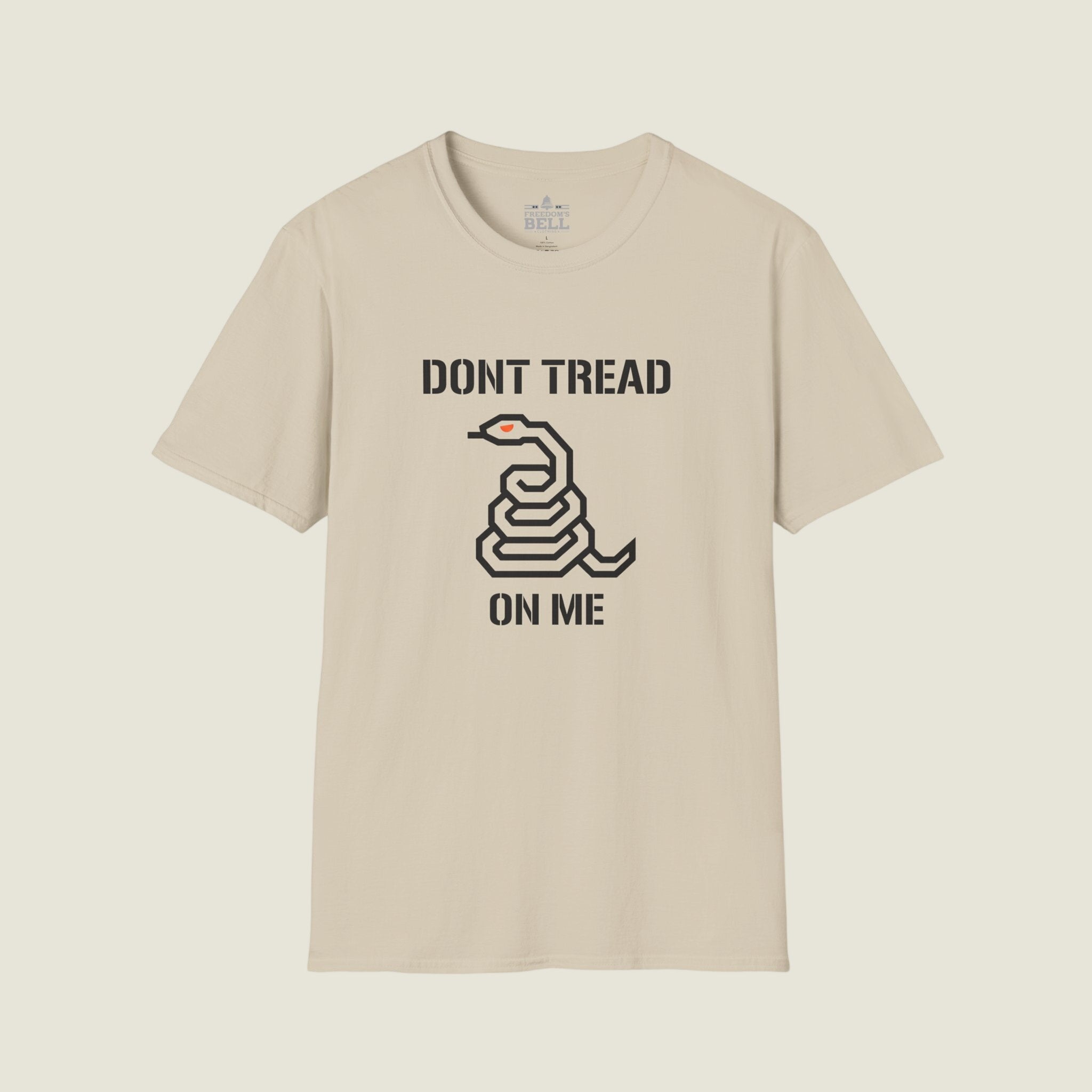 Don't Tread On Me Modern T-Shirt - Geometric Gadsden