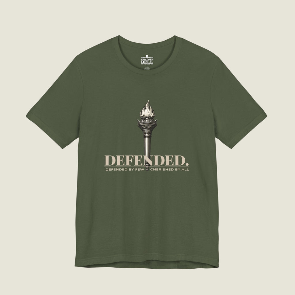 Defended Freedom T-Shirt – Torch of Liberty