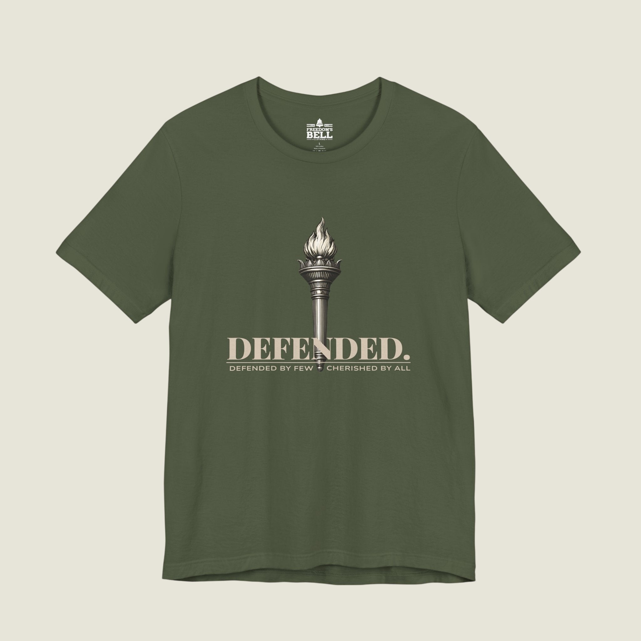 Defended Freedom T-Shirt – Torch of Liberty