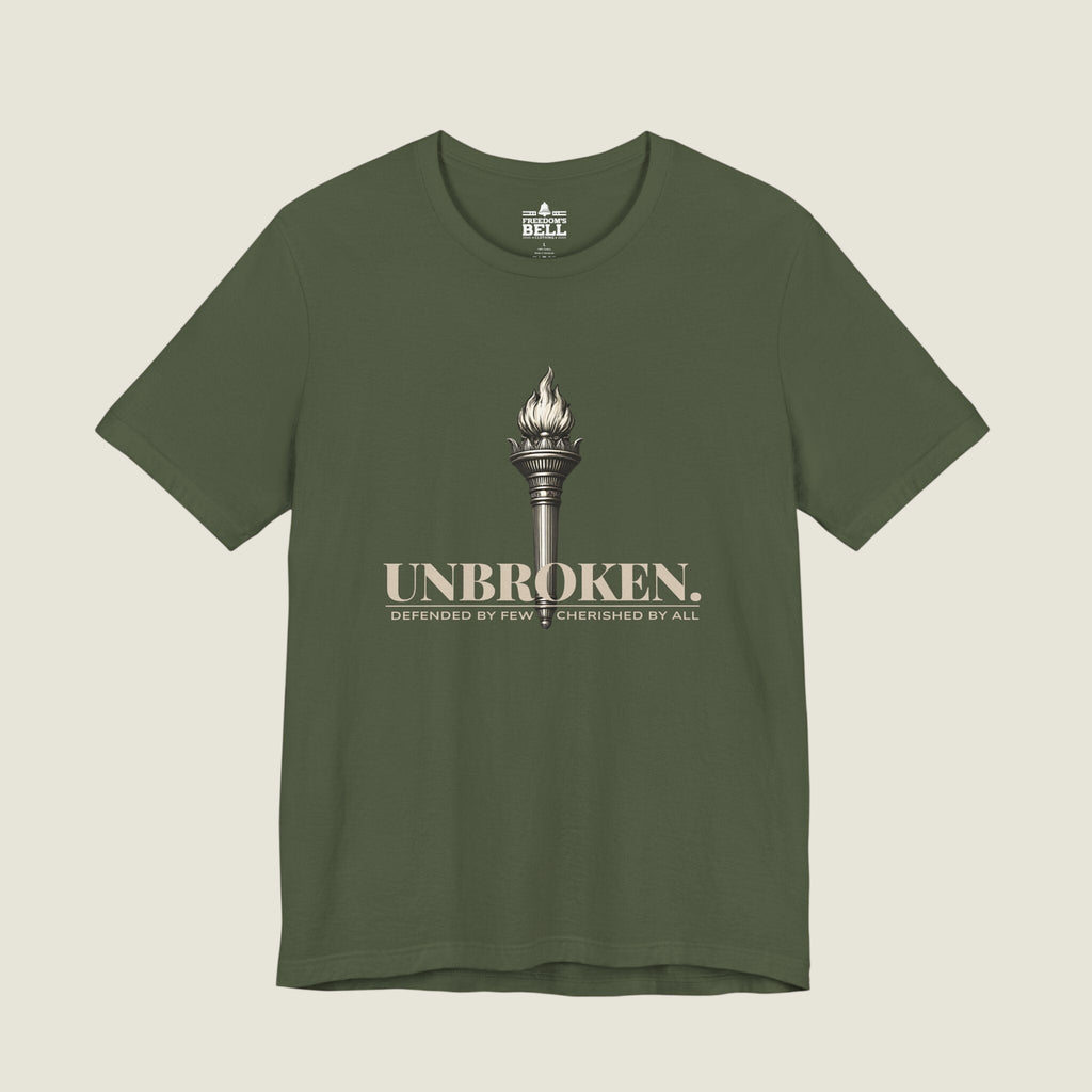Unbroken Freedom T-Shirt – Torch of Liberty