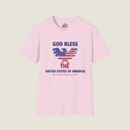 God Bless The USA T-Shirt - Eagle Flag Greatest Country