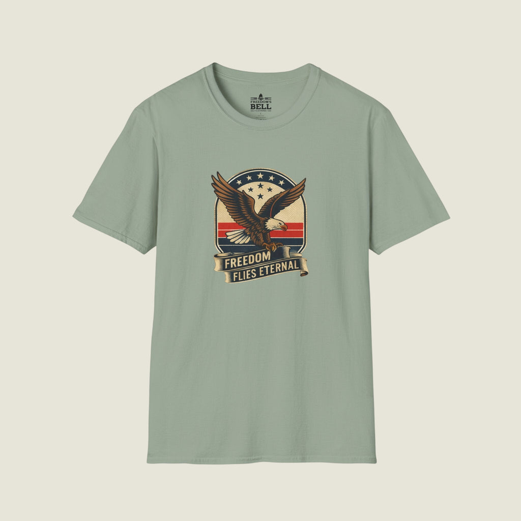 Freedom Flies Eternal – American Eagle Patriot T-Shirt