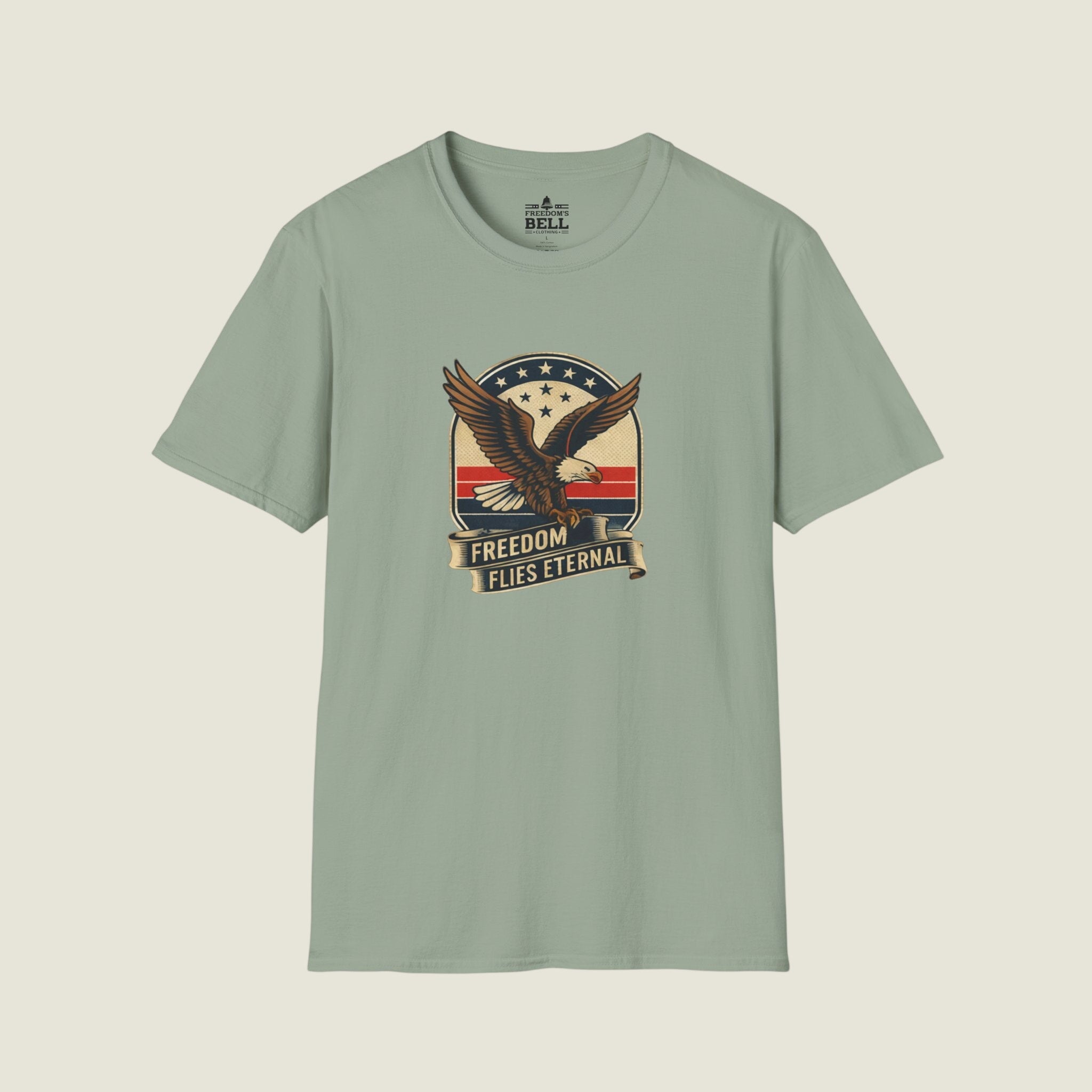 Freedom Flies Eternal – American Eagle Patriot T-Shirt