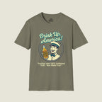 Drink Up America Common Sense Elixir - Retro Woke-Free Truth T-Shirt