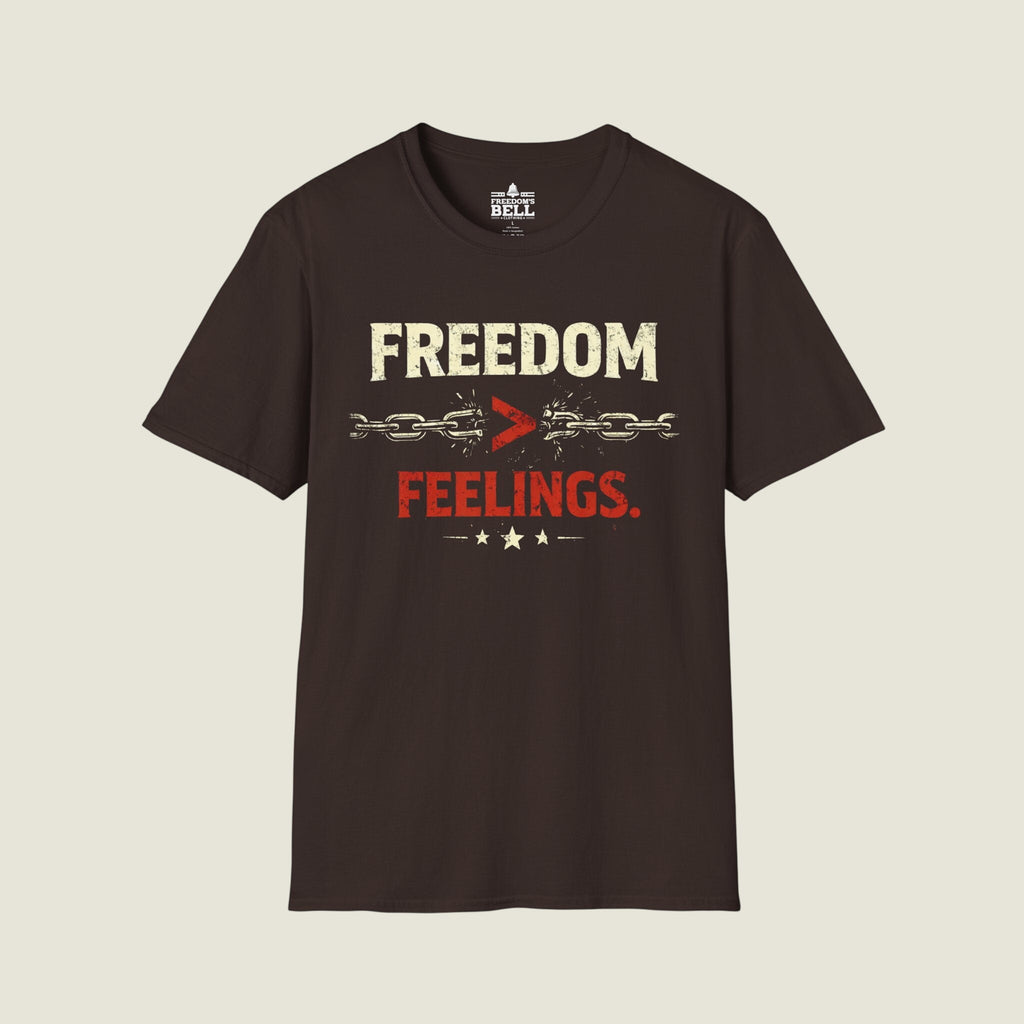 Freedom Over Feelings T-Shirt - Truth Over Emotion org