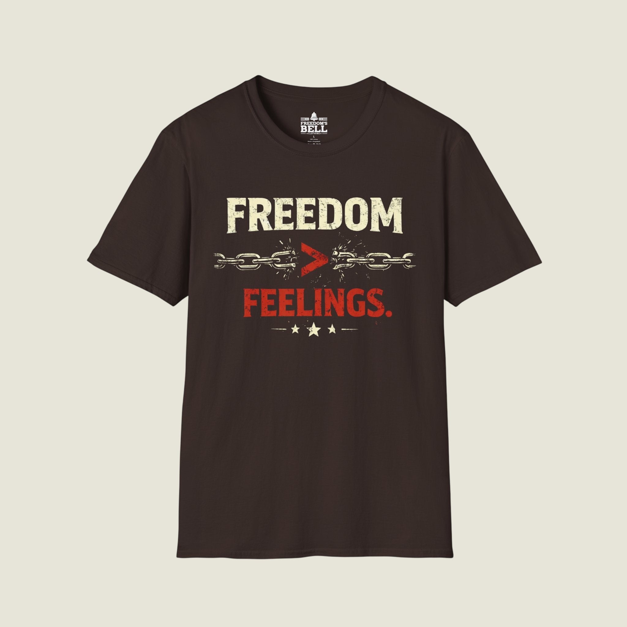 Freedom Over Feelings T-Shirt - Truth Over Emotion org