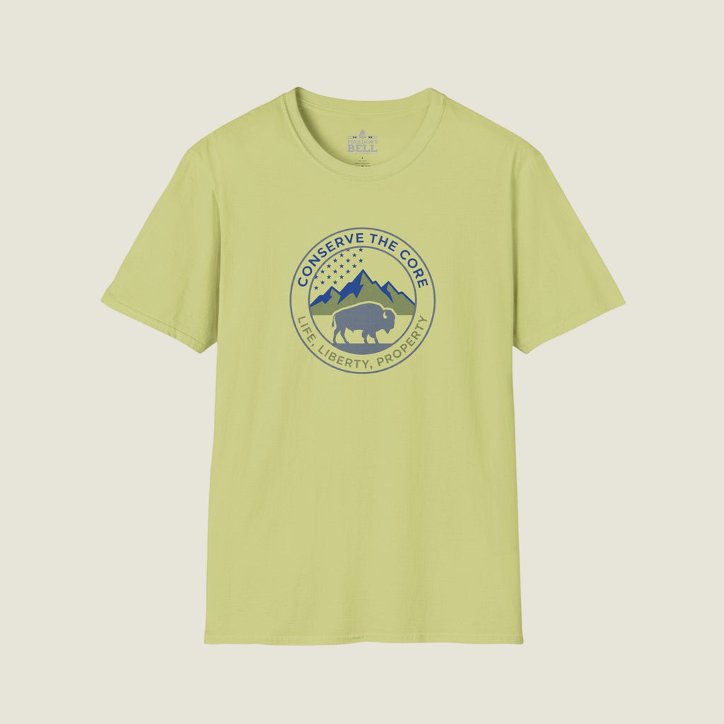 Conserve the Core – Life Liberty Property Patriot T-Shirt