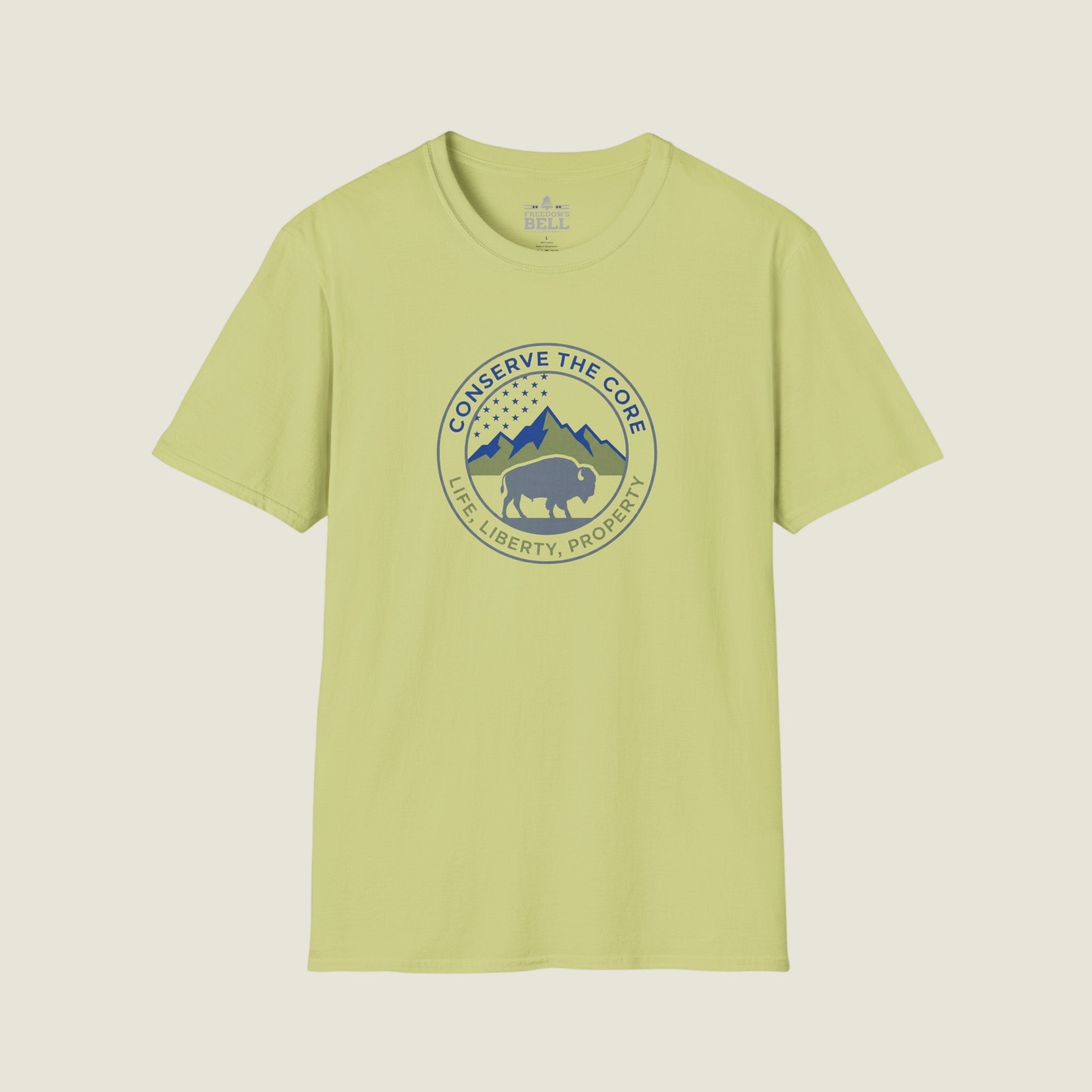 Conserve the Core – Life Liberty Property Patriot T-Shirt
