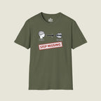 Think Speak Step Missing - Brain To Mouth Filter Broken Satire T-Shirt