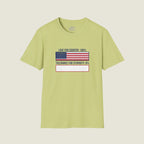 Love Country 100% Tolerance Stupidity 0% - HUMOROUS T-Shirt