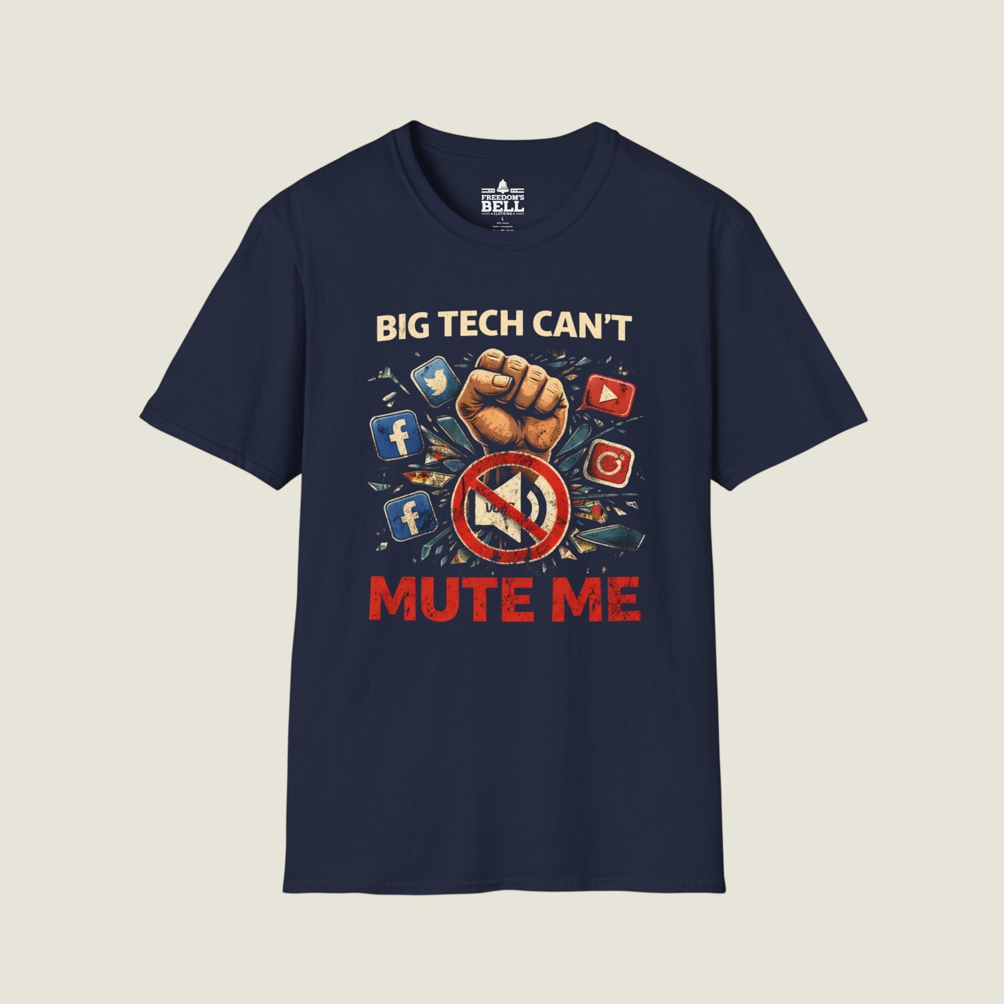 Big Tech Can’t Mute Me™ T-Shirt