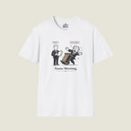 Logic Vs Feelings Same Meeting - Two Approaches One Table T-Shirt