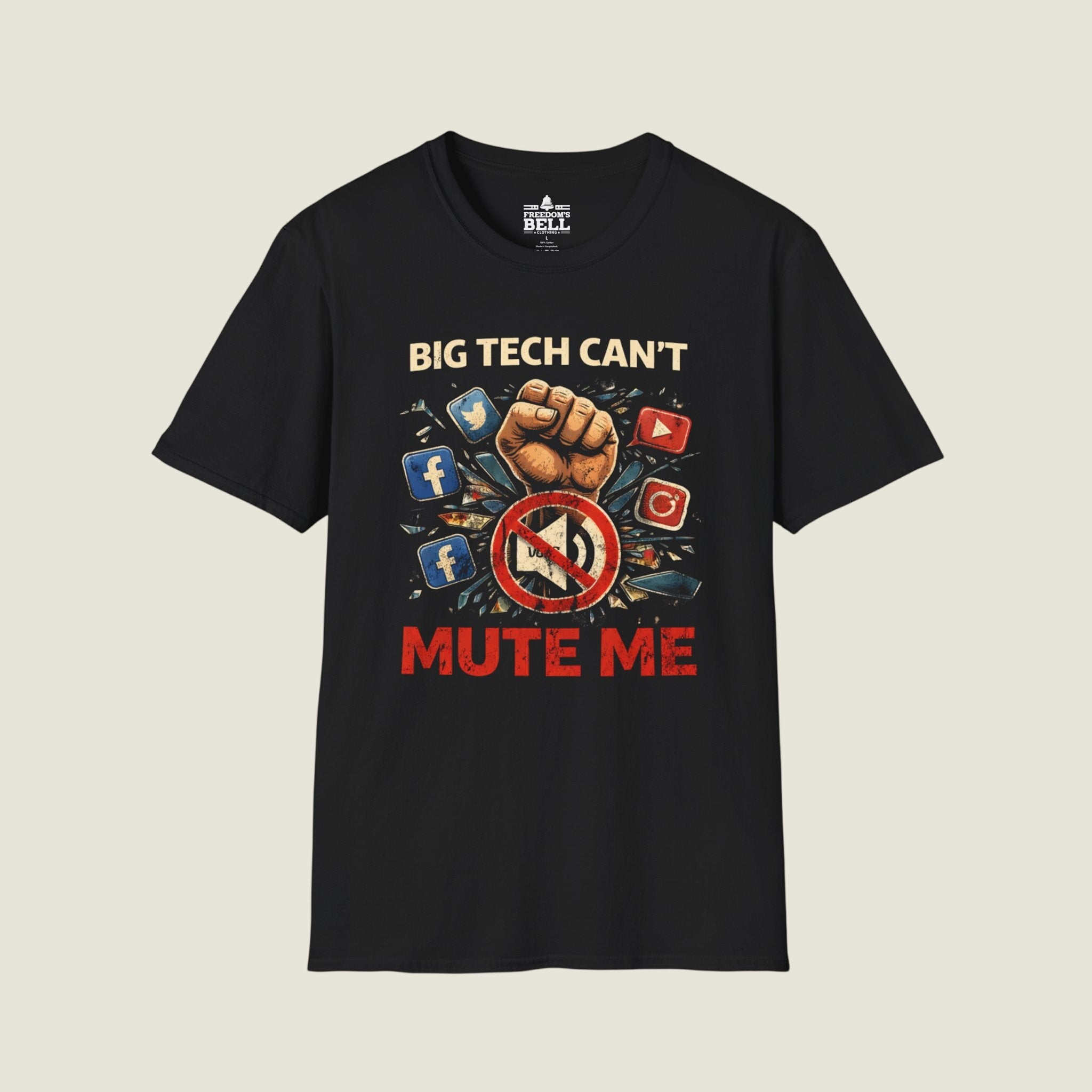 Big Tech Can’t Mute Me™ T-Shirt