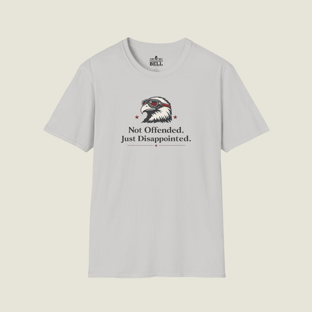 Not Offended Just Disappointed - Eagle Aviator Sunglasses T-Shirt