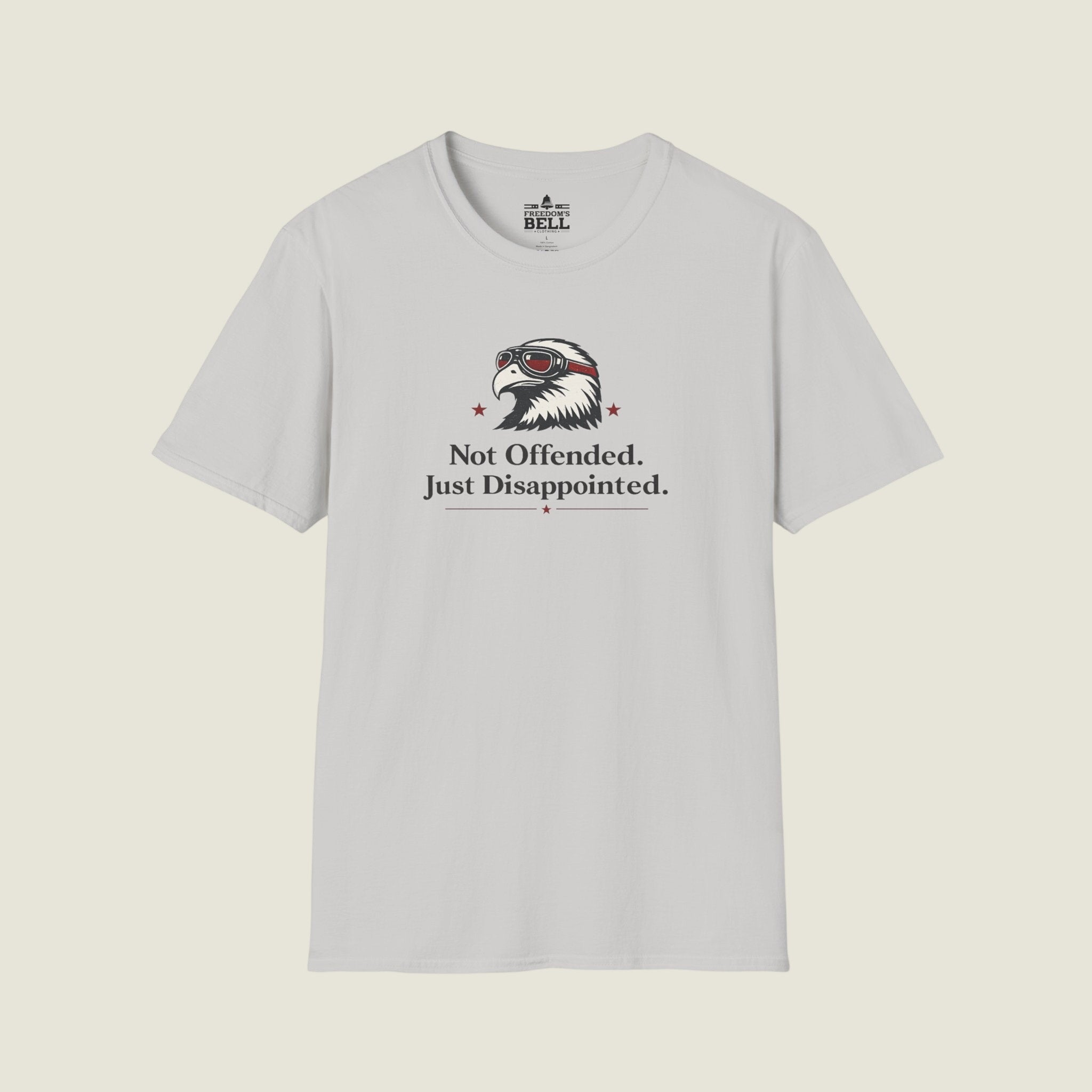 Not Offended Just Disappointed - Eagle Aviator Sunglasses T-Shirt