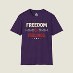 Freedom Over Feelings T-Shirt - Truth Over Emotion org