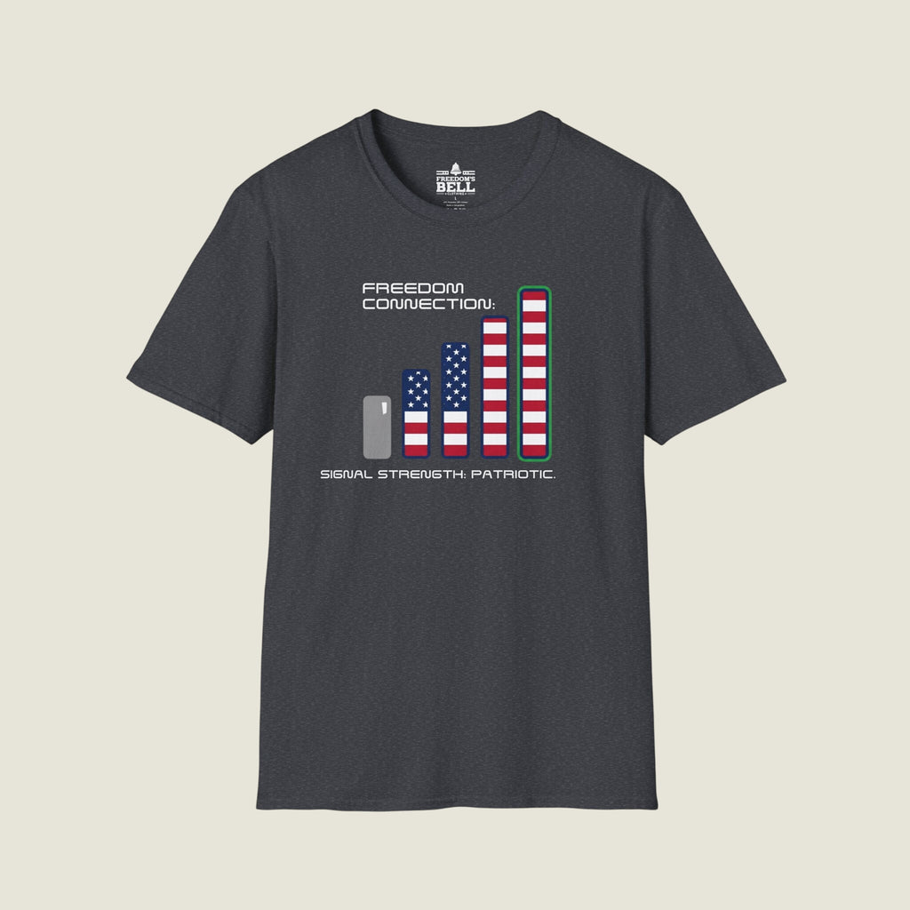 Freedom Connection Signal Strength - Constitutional Patriot T-Shirt