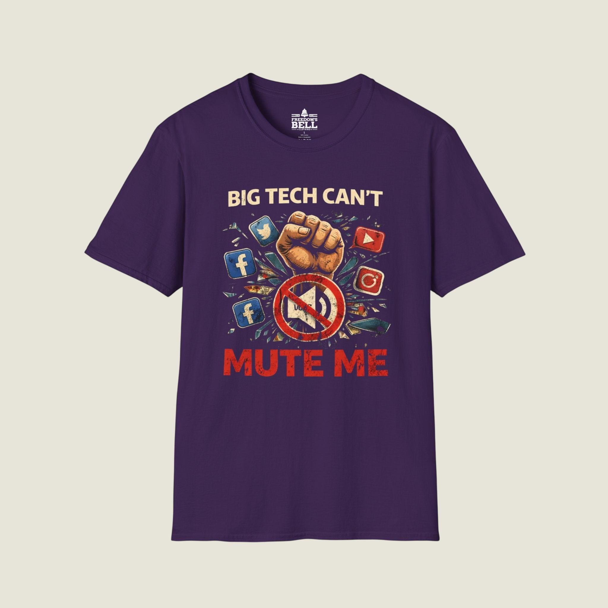 Big Tech Can’t Mute Me™ T-Shirt