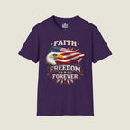 Faith Freedom Forever T-Shirt – Classic Eagle