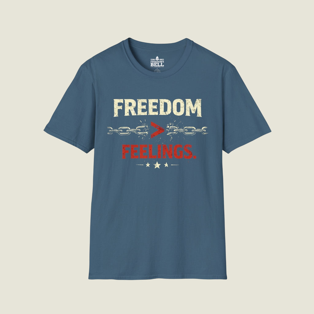 Freedom Over Feelings T-Shirt - Truth Over Emotion org