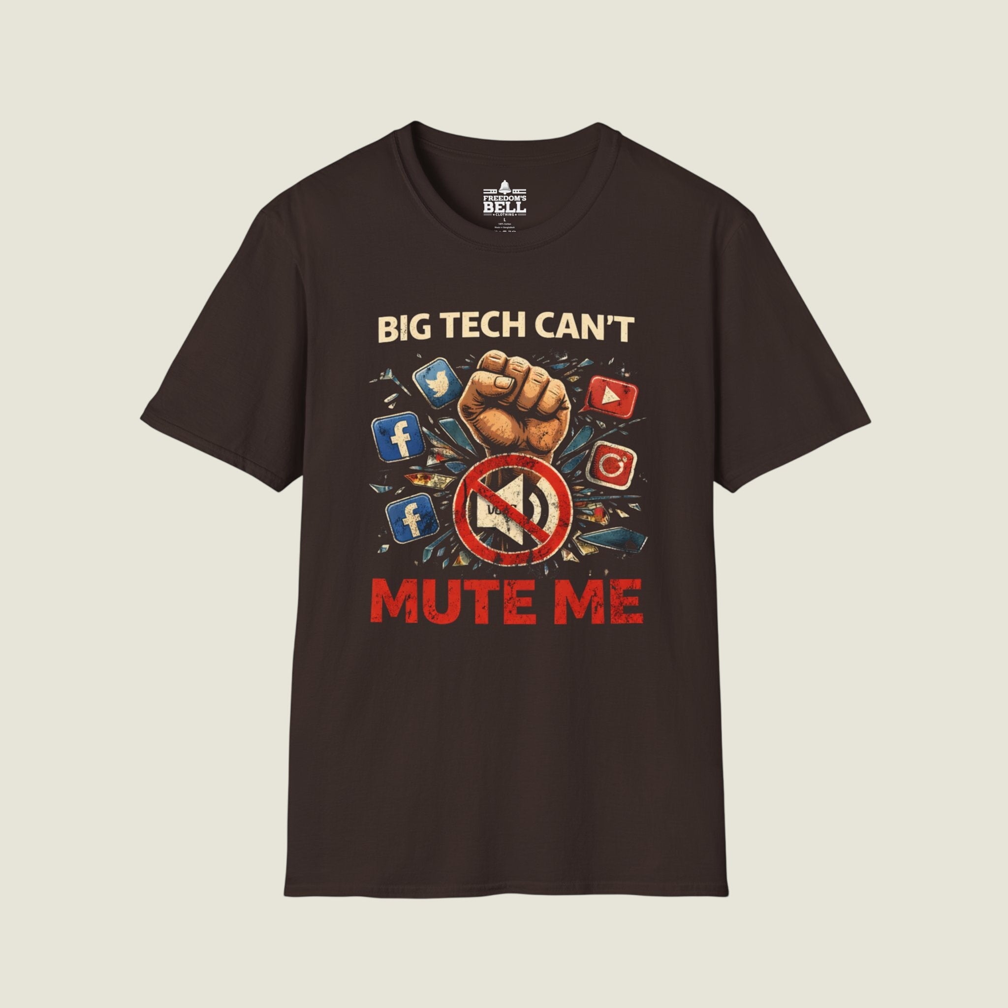 Big Tech Can’t Mute Me™ T-Shirt
