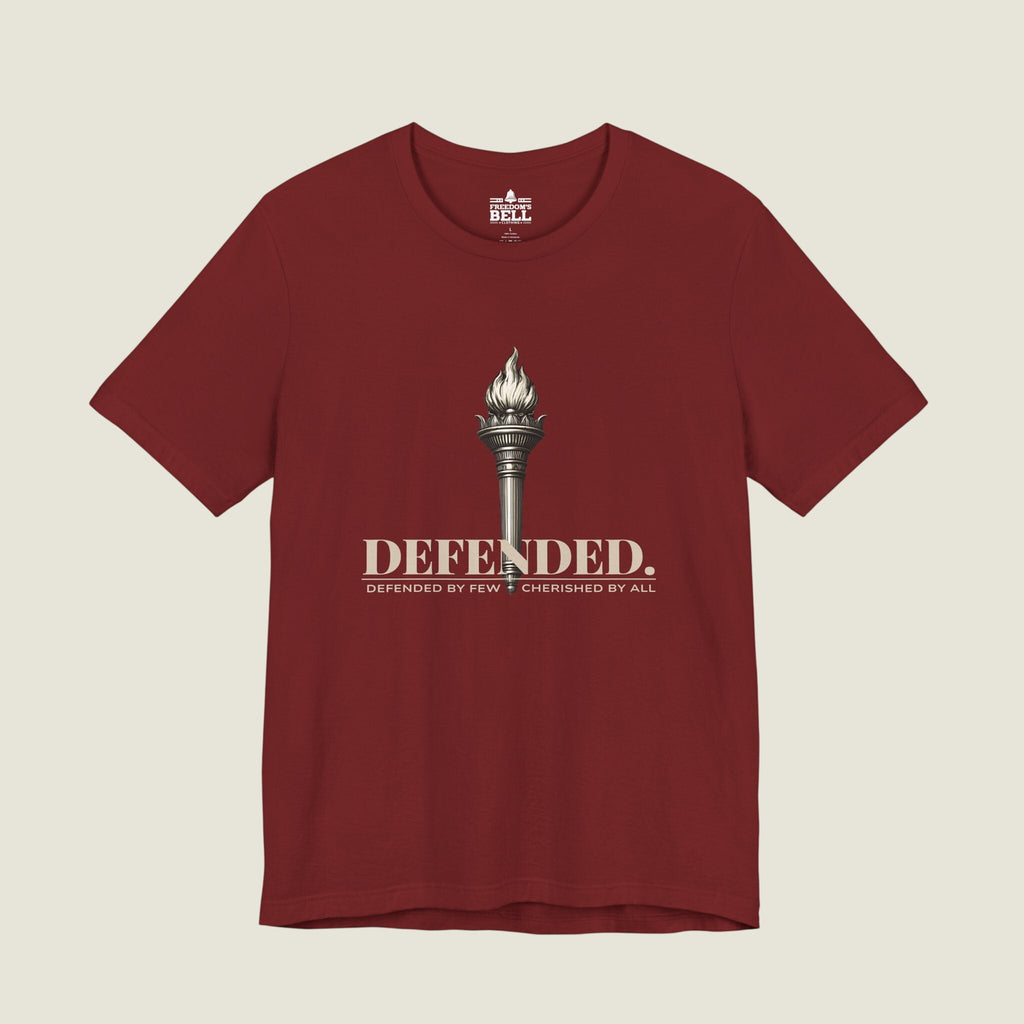 Defended Freedom T-Shirt – Torch of Liberty