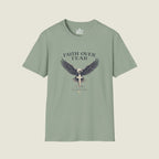 Faith Over Fear T-Shirt - Eagle Cross Christian Design