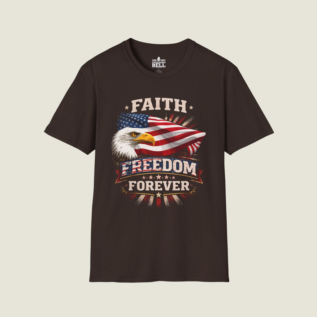 Faith Freedom Forever T-Shirt – Classic Eagle
