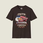 Faith Freedom Forever T-Shirt – Classic Eagle