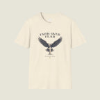 Faith Over Fear T-Shirt - Eagle Cross Christian Design