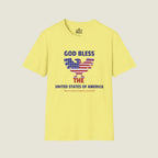 God Bless The USA T-Shirt - Eagle Flag Greatest Country