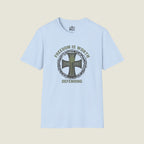 Freedom Is Worth Defending – Warrior Cross Patriotic T-Shirt