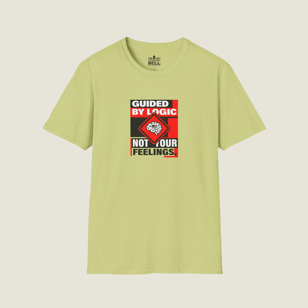 Guided By Logic Not Feelings T-Shirt - HUMOROUS PATRIOT