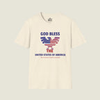God Bless The USA T-Shirt - Eagle Flag Greatest Country
