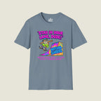 Stay In Your Lane Dude - National Borders Skateboard T-Shirt