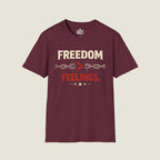 Freedom Over Feelings T-Shirt - Truth Over Emotion org