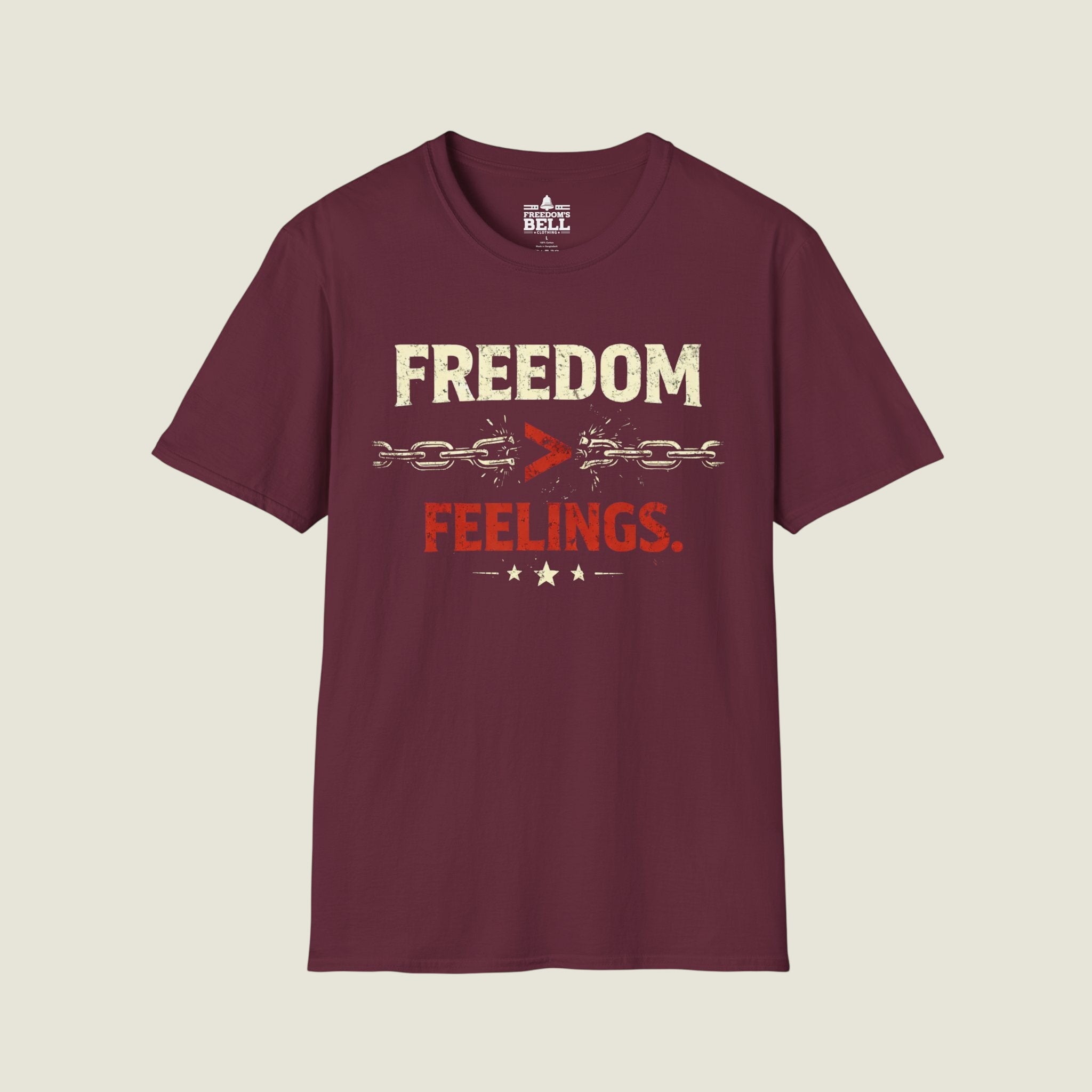 Freedom Over Feelings T-Shirt - Truth Over Emotion org
