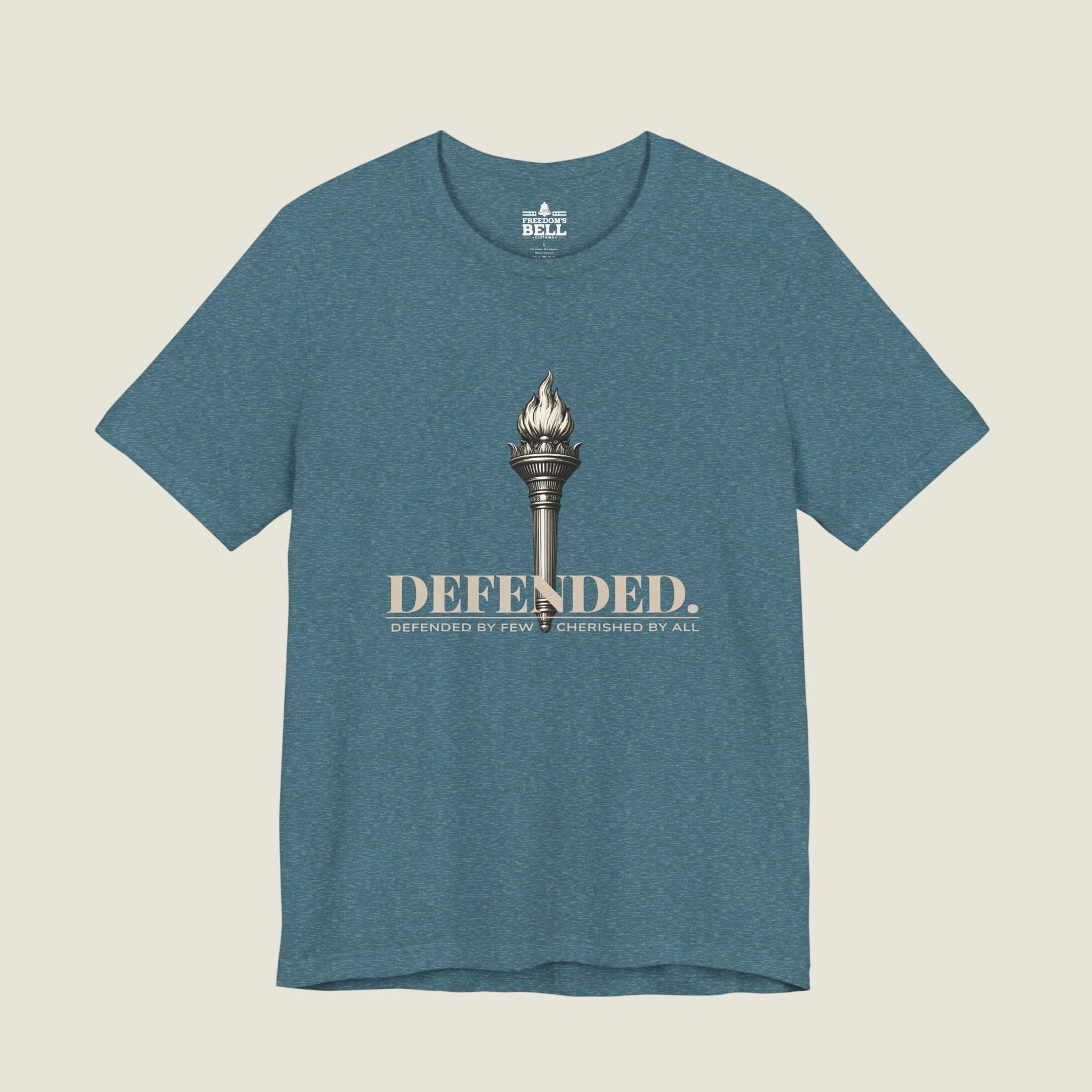 Defended Freedom T-Shirt – Torch of Liberty