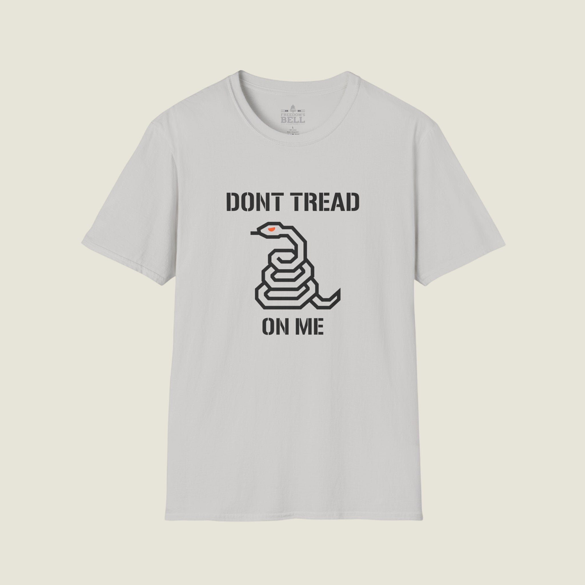 Don't Tread On Me Modern T-Shirt - Geometric Gadsden