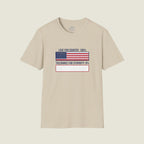 Love Country 100% Tolerance Stupidity 0% - HUMOROUS T-Shirt