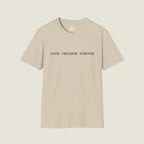 Faith Freedom Forever – Minimal Edition T-Shirt | Faith Series