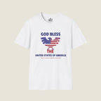 God Bless The USA T-Shirt - Eagle Flag Greatest Country