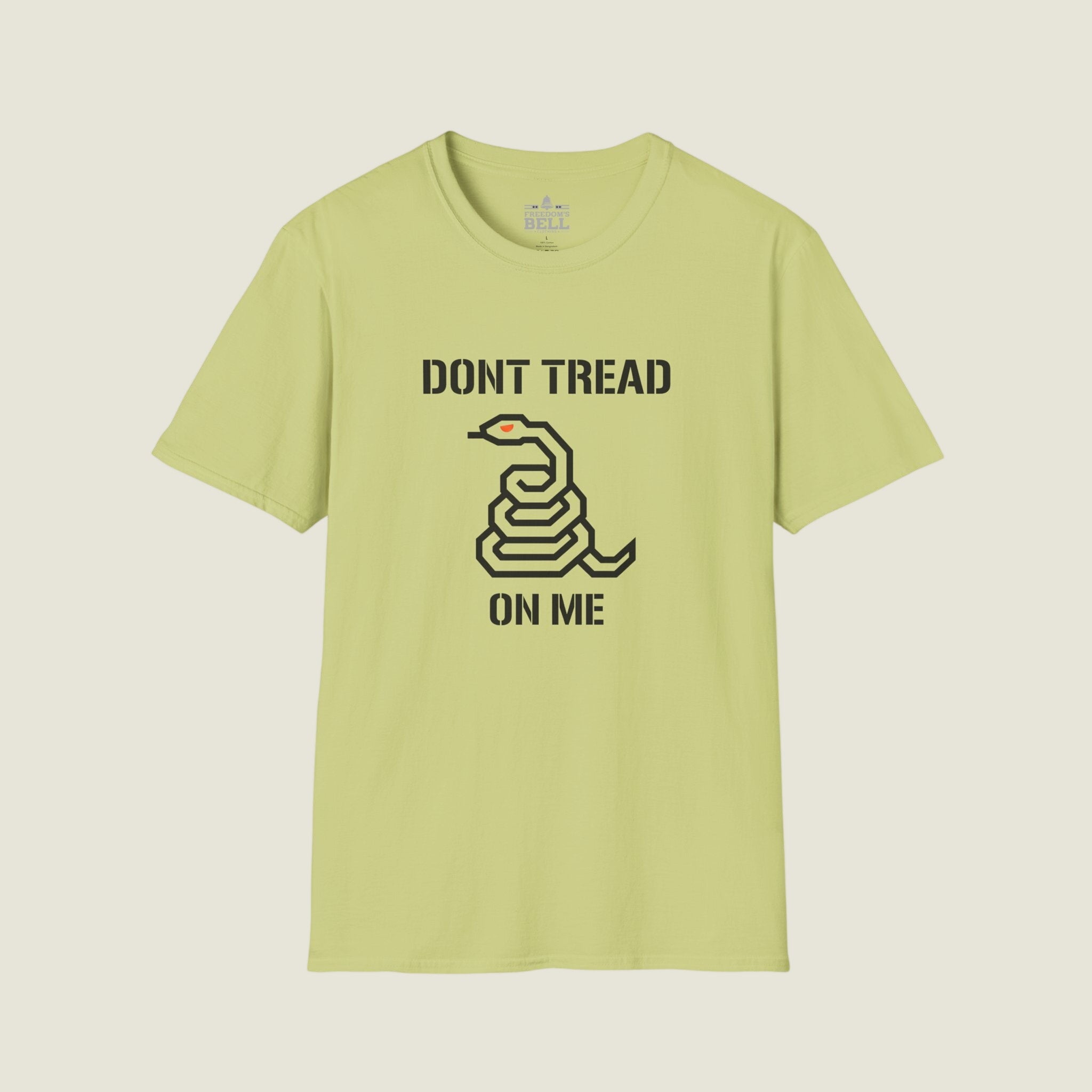 Don't Tread On Me Modern T-Shirt - Geometric Gadsden