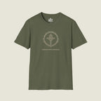 Freedom Is Worth Defending – Gold Cross Dark Patriot T-Shirt