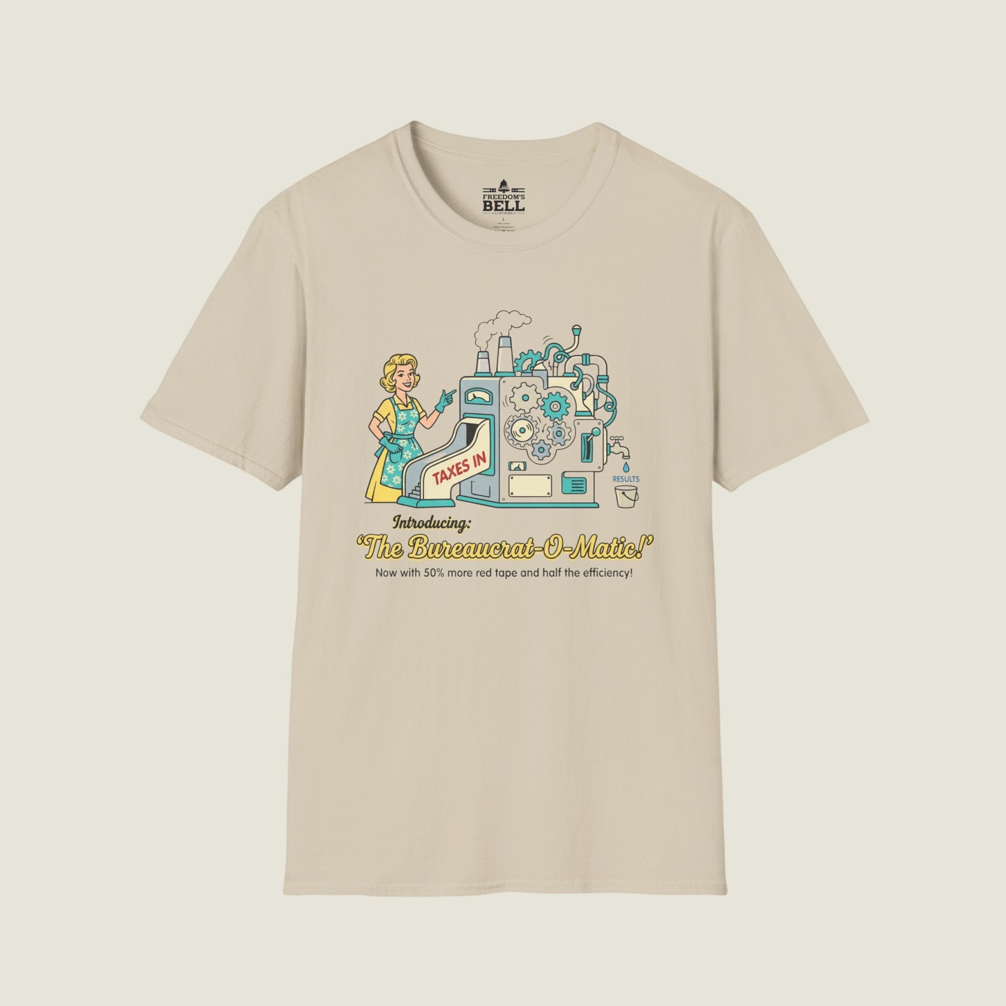 The Bureaucrat-O-Matic - 50% More Red Tape Half Efficiency T-Shirt
