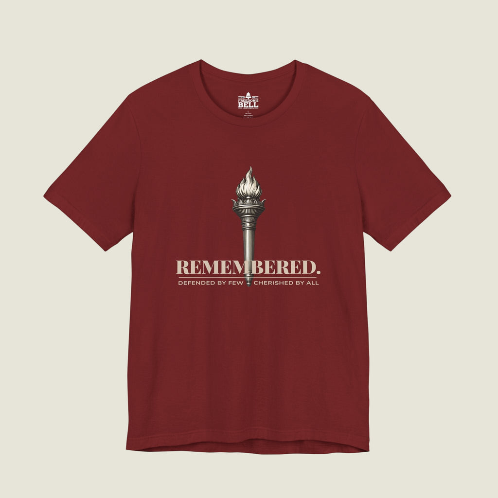 Remembered Freedom T-Shirt – Torch of Liberty